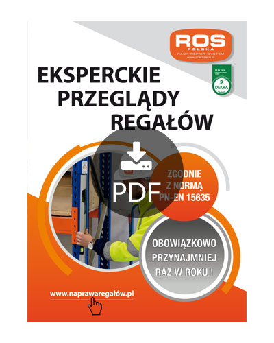 Ulotka ROS - Eksperckie przeglądy regałów